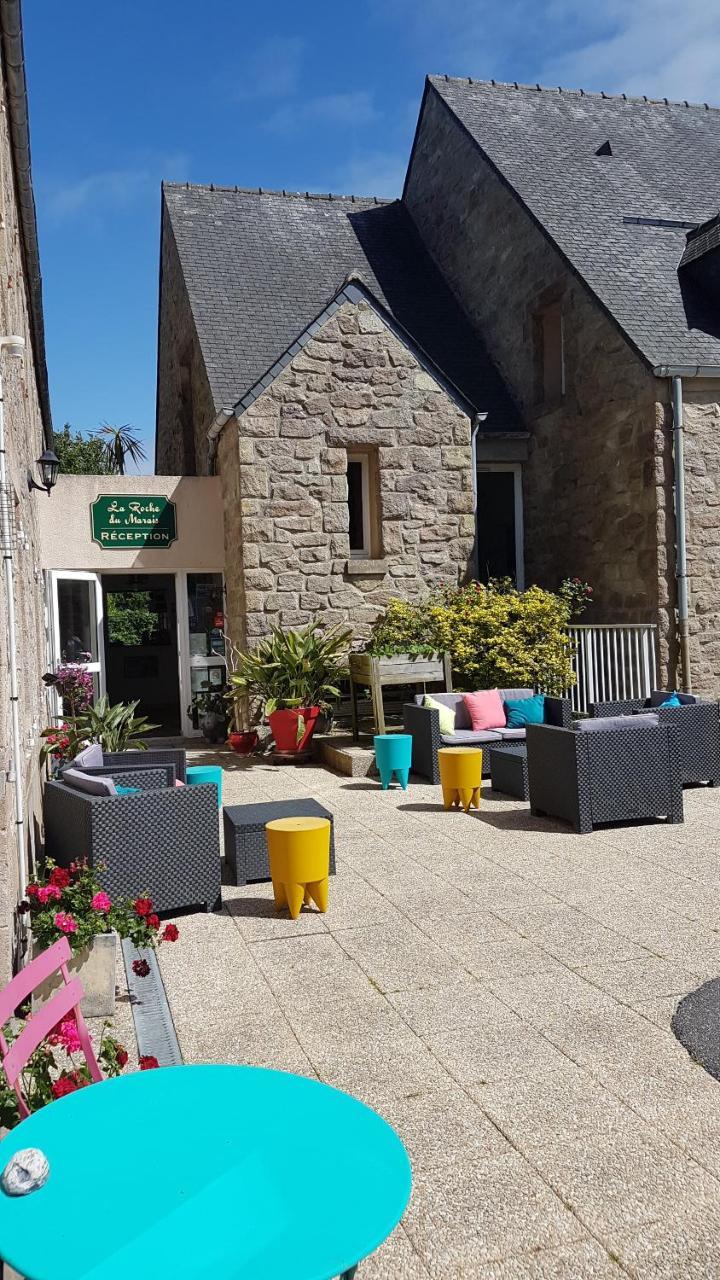 Hotel La Roche Du Marais Omonville-la-Petite Exterior foto